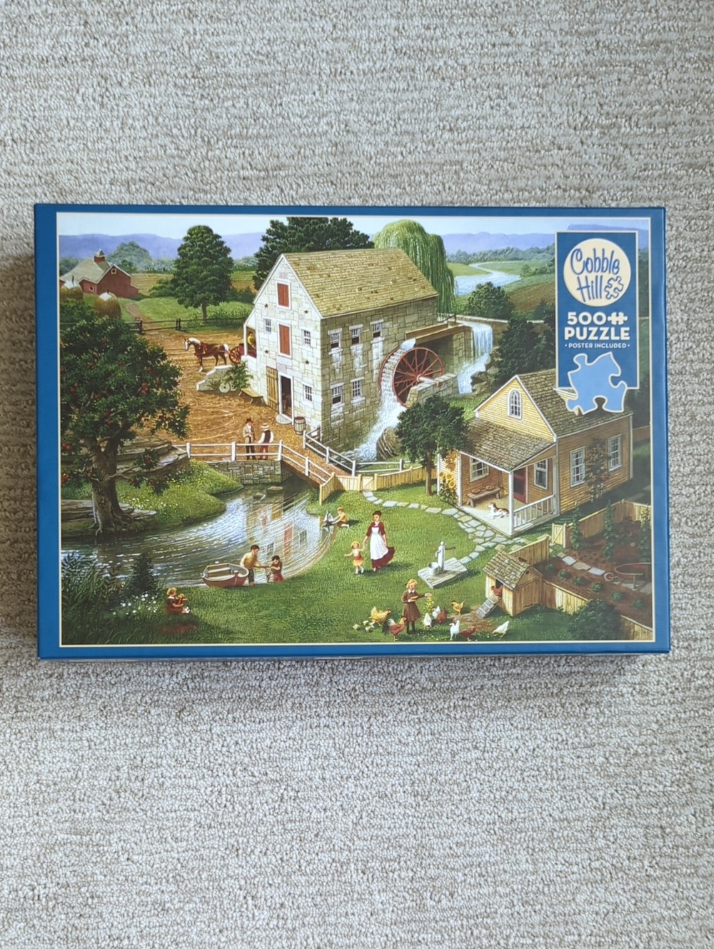Cobble Hill Puzzle "Four Star Mill" 500-Piece Jigsaw Puzzle